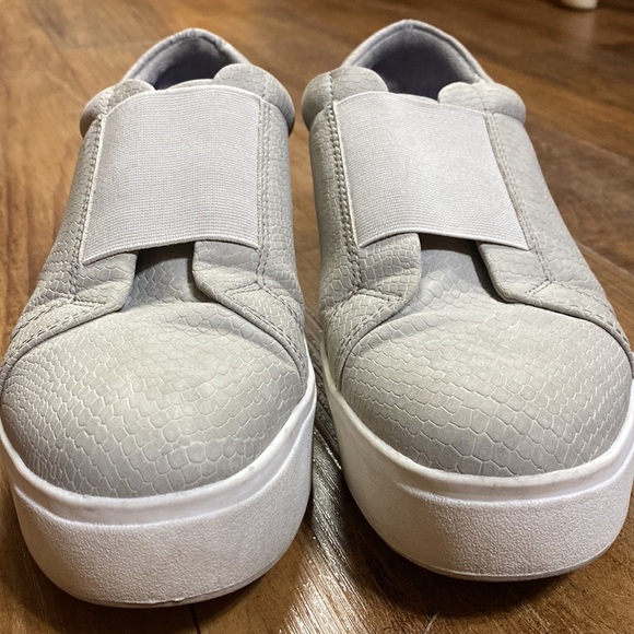 Dr. Scholl's Beige Slip-On Kinney band snake print platform Sneakers size 9 - Picture 8 of 10